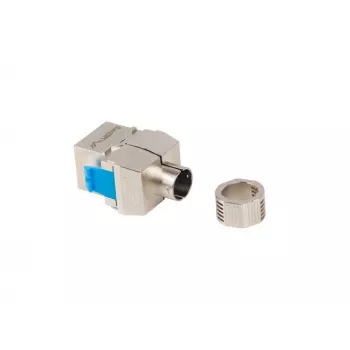Keystone modulis Lanberg KSF8-4000 plokščias mėlynas sidabrinis RJ-45