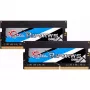 SO-DIMM 16 GB DDR4-2666 (2x 8 GB) Dual-Kit, Arbeitsspeicher F4-2666C19D-16GRS, Ripjaws