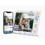 Skaitmeninis nuotraukų rėmelis InLine myFirst Doodle 9 colių (22,9 cm) IPS jutiklinis ekranas Wi-Fi 32 GB vidinė atmintis, 1 GB RAM, USB-C, MicroSD palaikymas — Baltas