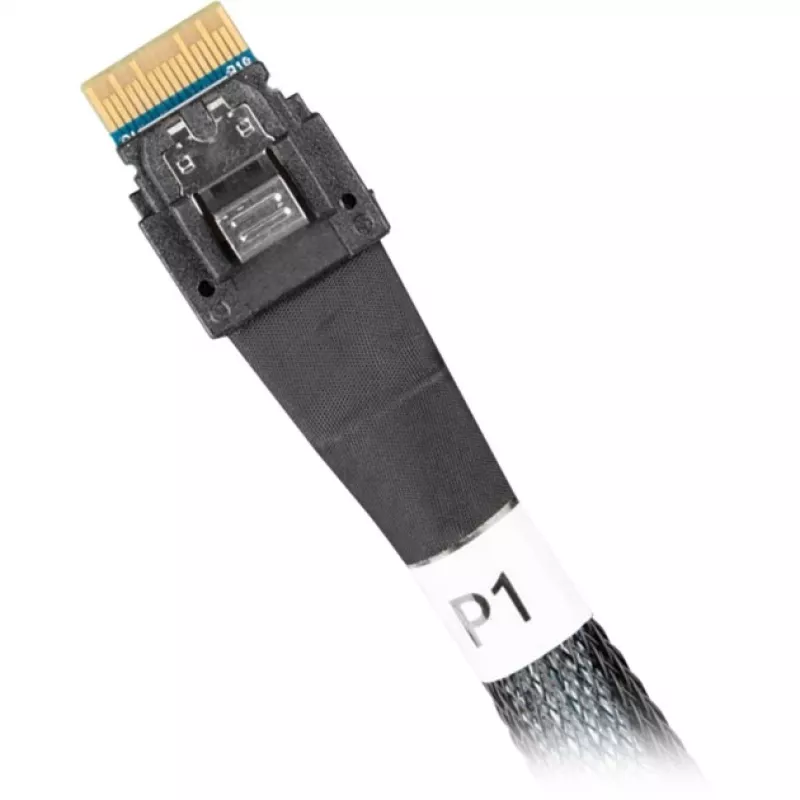 Icy Dock laidas MCIO 8i SFF-TA-1016 į 2xSlimSAS SFF-8654 4i 0,5 m - MB310L-B