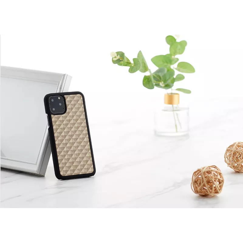 Dėklas iPhone 11 Pro man and wood armor juodas – apsauginis kietas dėklas su amortizacija