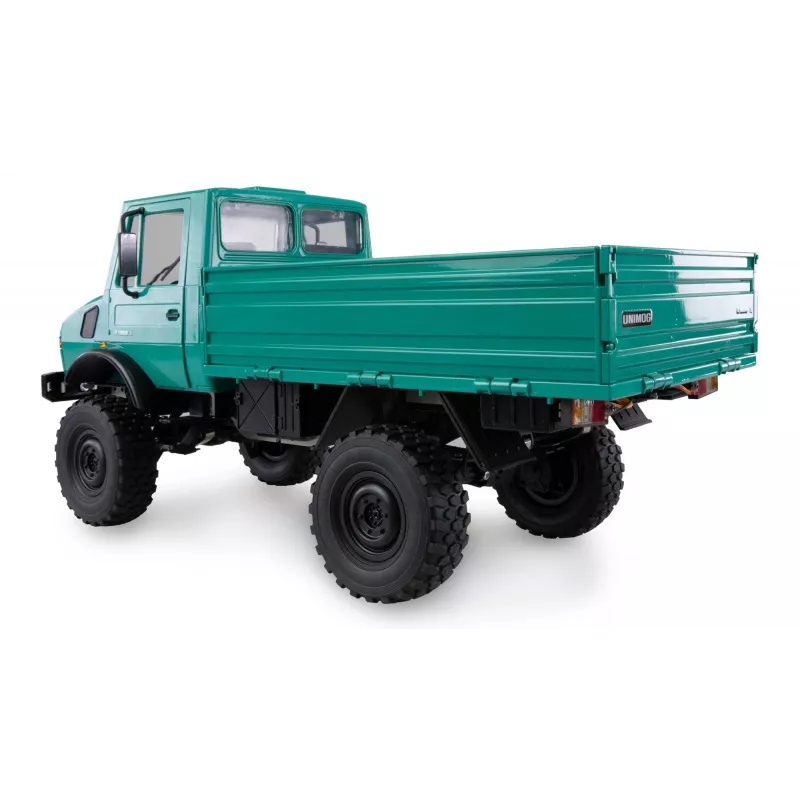 Amewi Unimog radijo bangomis valdomas visureigis sunkvežimis 1:12