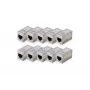 Digitus CAT 6 modulinės jungtys ekranuotos 10 vnt. RJ-45 auksuoti kontaktai