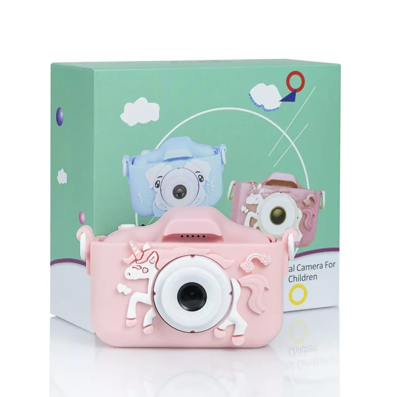 Vaikų fotoaparatas Extralink KIDS CAMERA H29 Vienvietis, rožinis