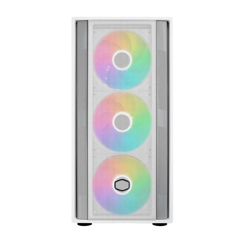 Cooler Master MasterBox 600 White Desktop – baltas kompiuterio korpusas