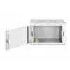 Sieninis 19 colių stovo spintas DIGITUS Dynamic‑N DN-37100, 7U, 600x450 mm (PxG), IP20, šviesiai pilka, neišmontuota