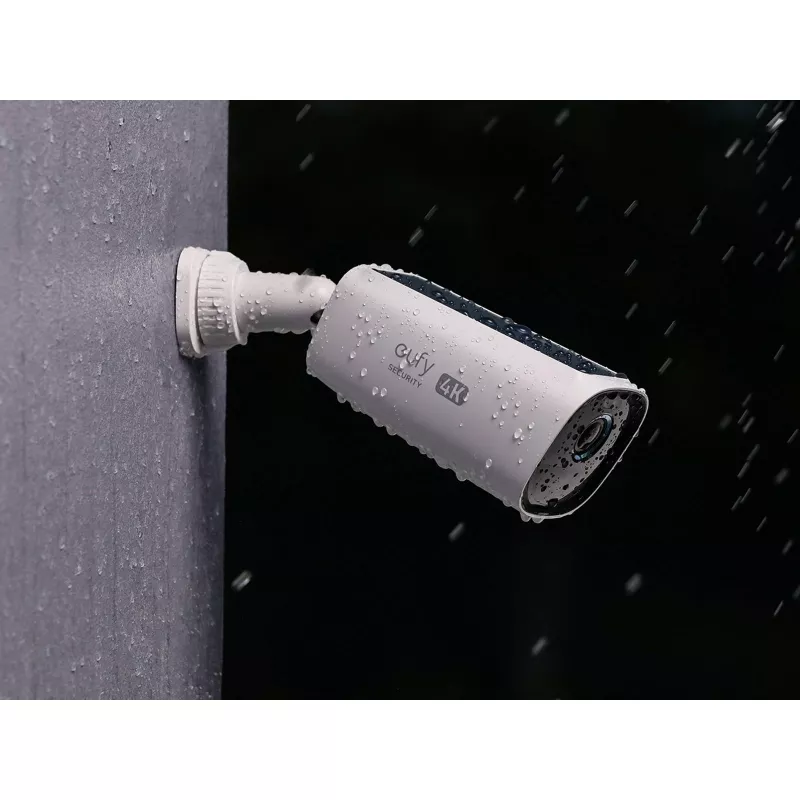 IP stebėjimo kamera Eufy eufyCam S330 (eufyCam 3) 3840×2160, lauko, belaidė, montuojama ant sienos, 135° matymo kampas, 2 krypčių garsas
