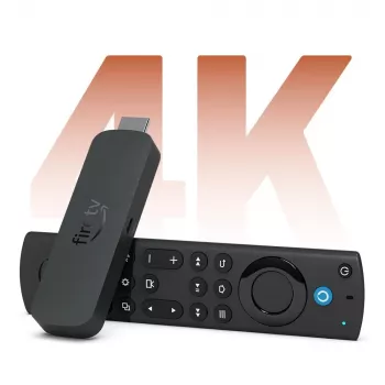 Amazon Fire TV Stick 4K HDMI 4K Ultra HD Fire OS juodas
