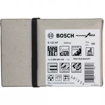 Pjūklo geležtė metalui Bosch S 123 XF Progressor
