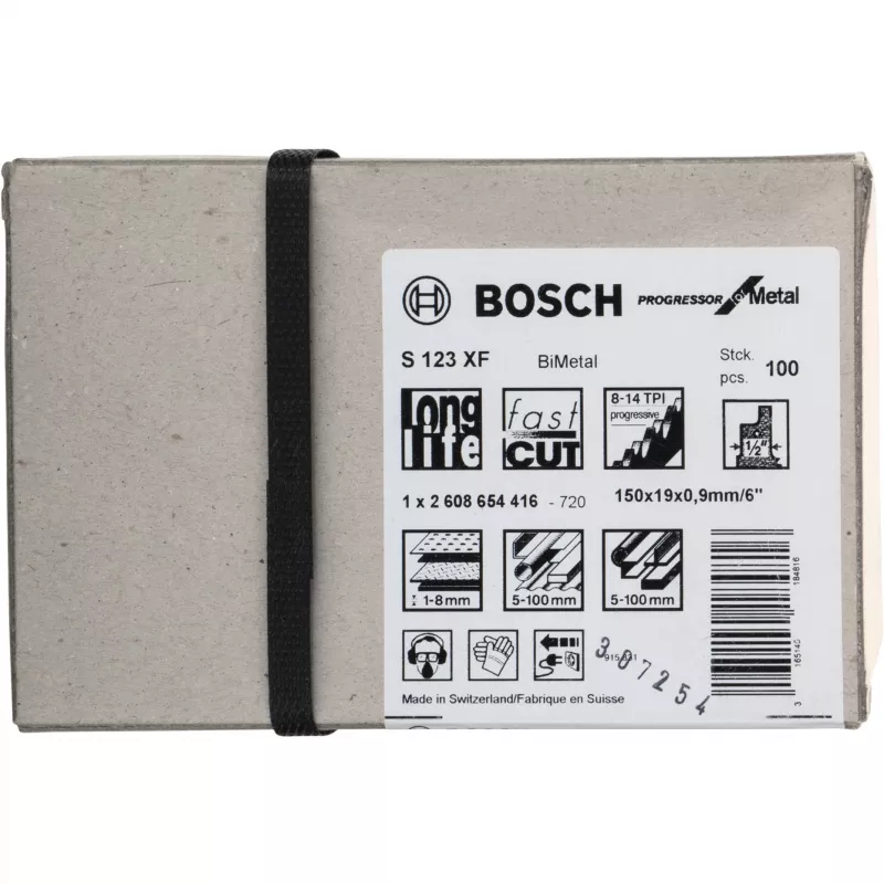 Pjūklo geležtė metalui Bosch S 123 XF Progressor