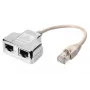 Adapteris Patch Cable Digitus CAT 5e ekranuotas 1:1