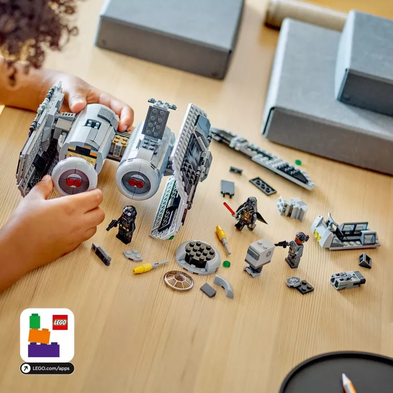 LEGO Star Wars 75347 Bombonešis TIE ir 75360 Yoda žvaigždžių naikintuvas + Yoda