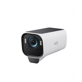 Anker Eufy eufyCam S3 Pro T81623W1 papildoma lauko bullet tipo tinklo stebėjimo kamera, 4K 3840x2160, spalvotas vaizdas dieną ir naktį, atspari oro sąlygoms, Wi-Fi 2,4 GHz, garsas, H.264/H.265