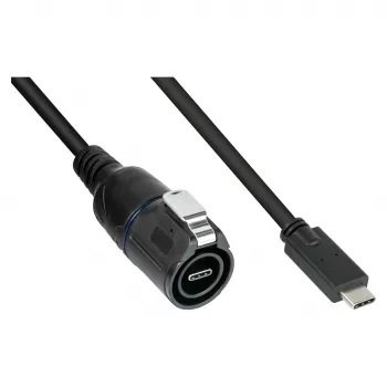 Good Connections Industrie-Plug S1 USB 3.2 C-C laidas, 0,5 m