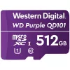 Western Digital WD Purple SC QD101 512 GB MicroSDXC Class 10 atminties kortelė