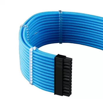 CableMod C-Series PRO ModMesh RM Black Label Hellblau CM-PCSR-16P3KIT-NKLB-R maitinimo laidų rinkinys PC maitinimo šaltiniui