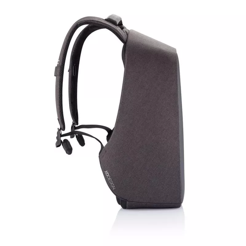 Kuprinė XDDESIGN Bobby Hero Small, apsaugota nuo vagysčių, 11,5 L, planšetei iki 12,9 colio, PET/polistirolas, juoda