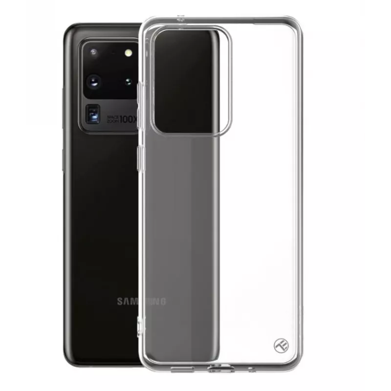Silicininis dėklas Tellur Samsung S20 Ultra, permatomas
