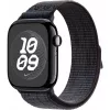 Apple Watch 46mm juodas/mėlynas Nike Sport Loop išmanusis laikrodis