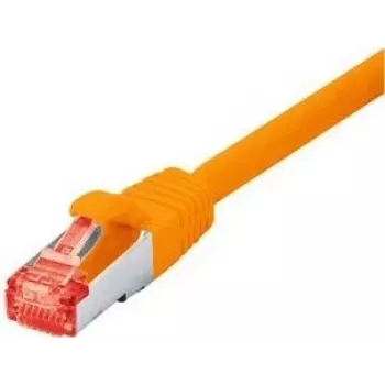 Tecline exertis Connect jungiamasis kabelis - RJ-45 (M) į RJ-45 (M) - 20 m - SSTP - CAT 6 - be halogenų - oranžinė (71520A)