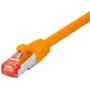 Tecline exertis Connect jungiamasis kabelis - RJ-45 (M) į RJ-45 (M) - 20 m - SSTP - CAT 6 - be halogenų - oranžinė (71520A)