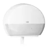 Popierinių rankšluosčių dozatorius Tork Mini Jumbo Roll 132×345×275 mm, baltas