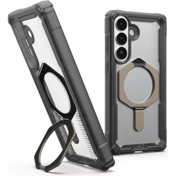 UAG Urban Armor Gear Plasma XTE Dėklas su Pėdeliu ir Magnetiniu Moduliu | Samsung Galaxy S26+ | pelenų (pilka)/permatoma/titanas | 214523113136