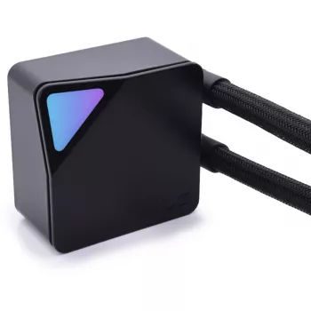 Alphacool T38 procesoriaus skysčio aušinimo rinkinys 12 cm juodas