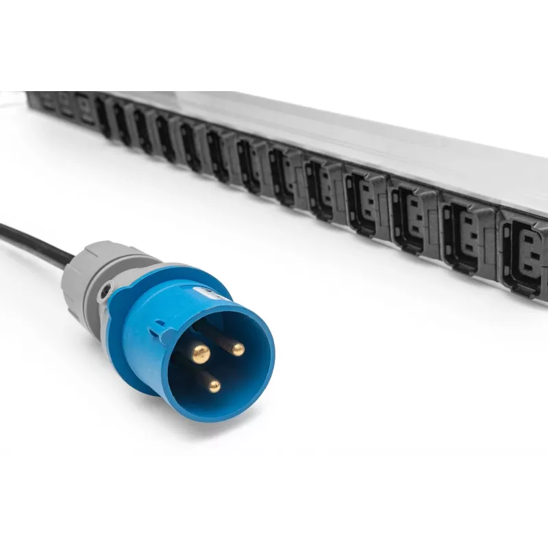 Digitus Basic IT PDU 1 fazė 16A 24×C13 3×C19 3m kabelis