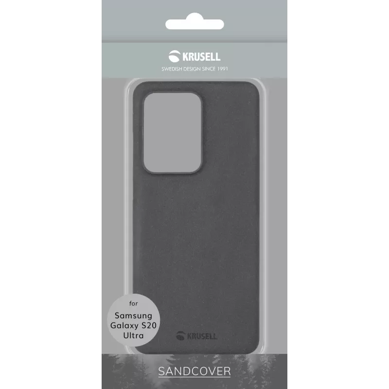 Dangtelis Krusell Essentials Samsung Galaxy S20 Ultra 6,9 colio pilkas