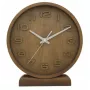 NeXtime 5192gs Wood Wood Small sieninis laikrodis, 22x20 cm, medinis, pilkas