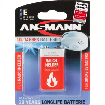 Vienkartinė baterija Ansmann 9V ličio