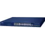 PLANET GS-6311-24T4X 24 prievadų valdomas L3 gigabito Ethernet komutatorius su PoE