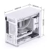 PC korpusas Jonsbo D31 MESH Midi Tower Baltas
