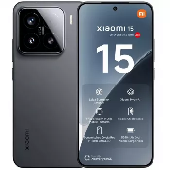 Xiaomi 15 16.1 cm (6.36 inch) 12 GB 512 GB 5240 mAh Juoda