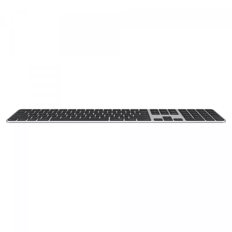 Apple Magic Keyboard su Touch ID ir skaitmeniniu bloku, USB + Bluetooth, QWERTY JAV anglų, juoda MXK83LB/A