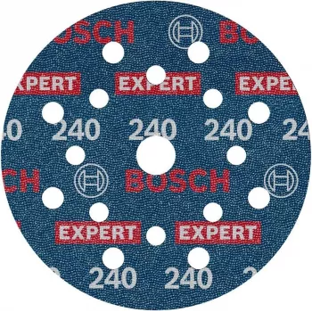 Šlifavimo diskai Bosch 125 mm 50 vnt 2608902411 kampiniams šlifuokliams ir orbitiniams šlifuokliams