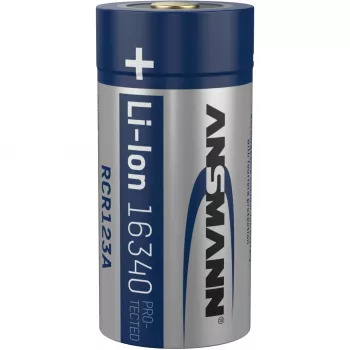 Ansmann 16340 Ličio jonų įkraunama baterija 850 mAh 3,6 V su Micro USB įėjimu 1300-0015