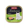 Šlapias kačių ėdalas Animonda Vom Feinsten Gourmet Centre – kalakutiena ir vištiena su žolelėmis, 100 g padėklas, suaugusioms katėms