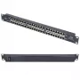 Extralink PoE Injector 24 prievadai 24x 100Mb/s RJ45, montuojamas į stelažą