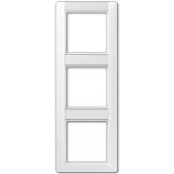 JUNG AS 583 NA WW balta dengiamoji plokštelė jungikliui, duroplastas, 80,5×222,5 mm