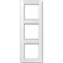 JUNG AS 583 NA WW balta dengiamoji plokštelė jungikliui, duroplastas, 80,5×222,5 mm