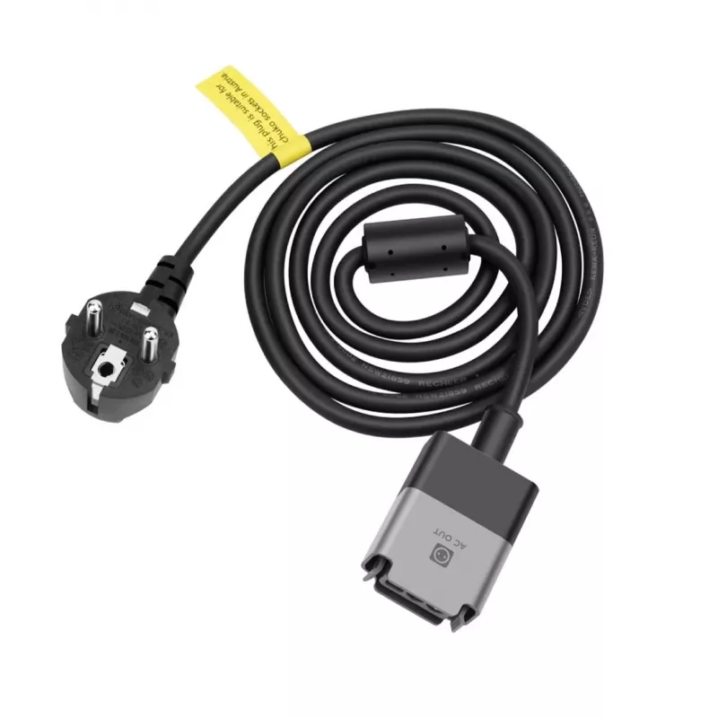 Maitinimo laidas EcoFlow EFL-BKWAC-3M-EU, 3 m