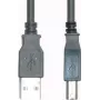 USB laidas e p CC 502/10 — USB 2.0, USB A (vyriškas) į USB B (vyriškas), 10 m, juodas