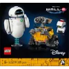 LEGO Disney Pixar 43279 WALL-E ir EVE rinkinys konstravimui, 811 detalių, 18+