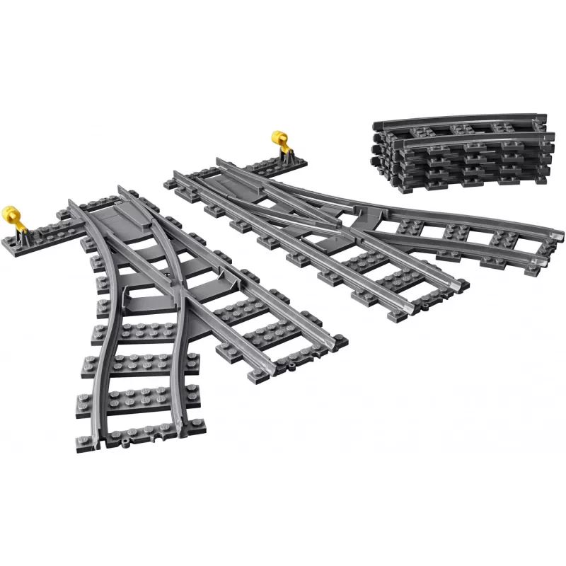 LEGO City 60238 – geležinkelio iešmas ir priedai