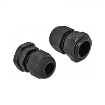 Kabelio įvadas DeLOCK 60196 Juodas Plastikas 10 vnt.