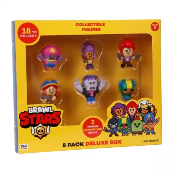 Brawl Stars S2 Figūrėlės - 8 vnt. Deluxe dėžutė VER.A