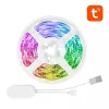 LED juostelė Gosund SL1 WiFi RGB 2,8 m – išmanus apšvietimas su Tuya