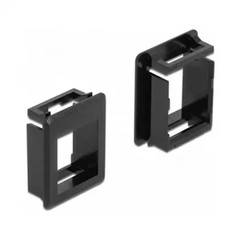 Montavimo rinkinys DeLOCK 86761 Juodas Plastikas